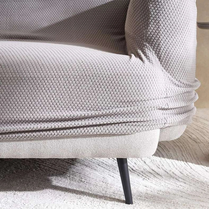 Brendon Stretchfit 2 Seater Sofa Cover New 145X80X90Cm-Grey Pan Home