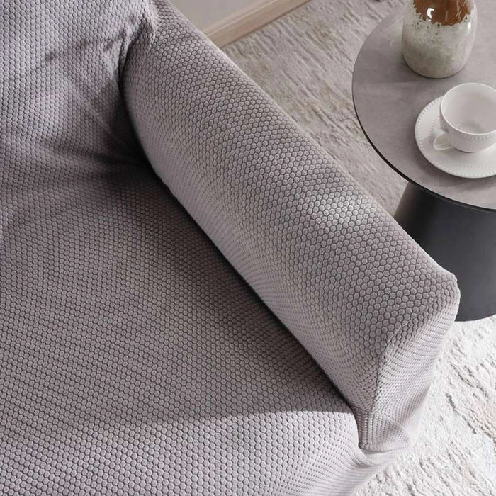 Brendon Stretchfit 3 Seater Sofa Cover New 200X80X90Cm-Grey Pan Home