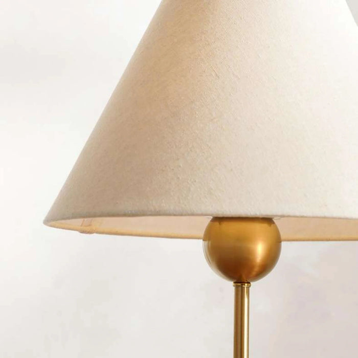 Brent E27 Metal Table Lamp 30.5X57.5Cm - Brass