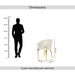 Brera Dining Chair - Beige Gold Pan Home