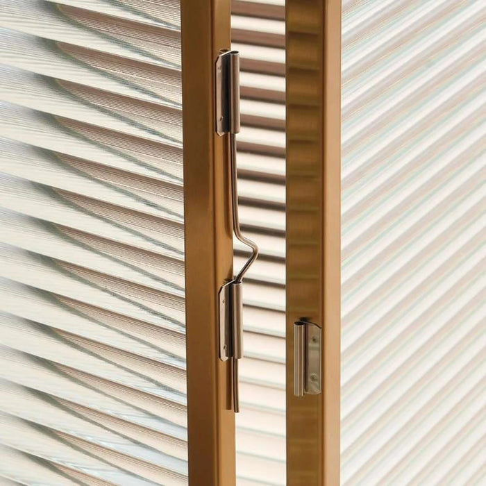 Brian Metal And Ribbed Glass Lantern 15X14X30Cm -  Gold