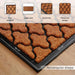 Brice Door Mat -Natural/Black Pan Home