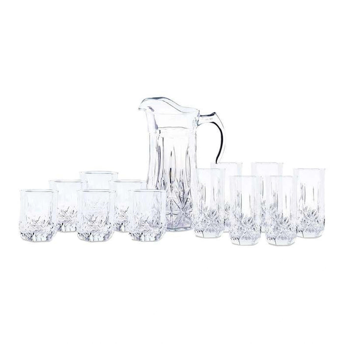 Brighton 13Pcs Drink Set Clear Pan Home