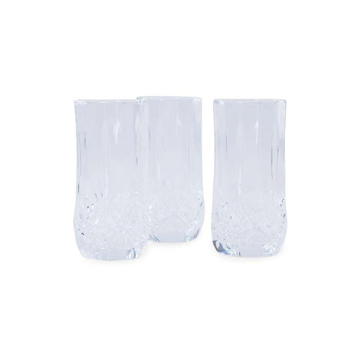 Brighton 3-Piece Highball Tumbler Set - Clear Pan Home