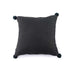 Brighton Supersoft Waffle Pom-Pom Cushion Cover 50X50Cm - Charcoal Pan Home