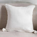Brighton Supersoft Waffle Pom-Pom Cushion Cover 50X50Cm - White Pan Home