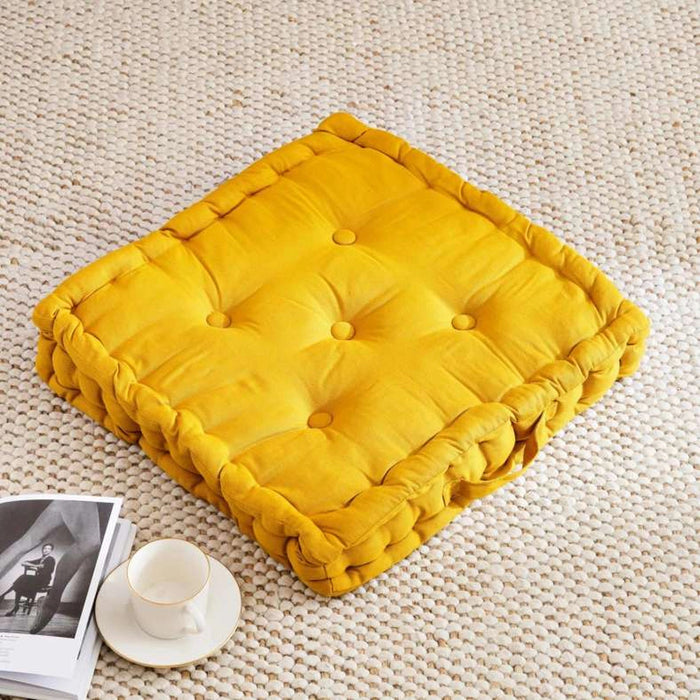 Brilliant Basic Floor Cushion 10Cm - Maize Pan Home