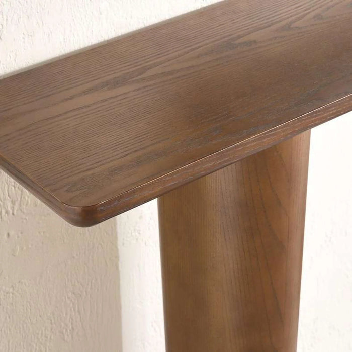 Brolis Console Table With Mirror - Brown