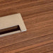 Brooke Office Desk Melamine Large - Walnut Grey Pan Home