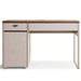 Brooke Office Desk Melamine Large - Walnut Grey Pan Home