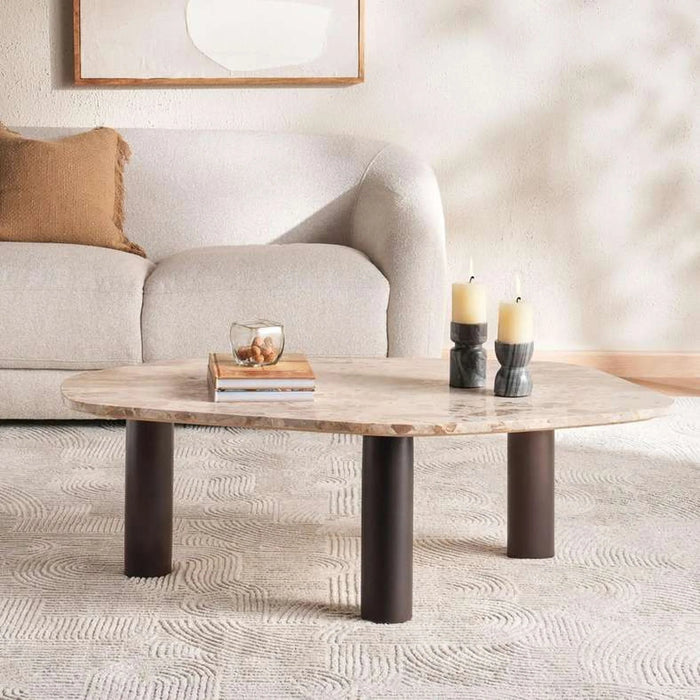 Brussel Coffee Table Marble - Brown