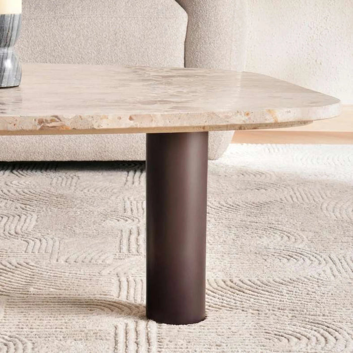 Brussel Coffee Table Marble - Brown
