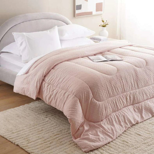Bubble Full  Comforter 150X220Cm - Peach Pan Home