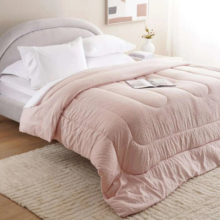 Bubble Full  Comforter 150X220Cm - Peach Pan Home
