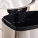 Bucknor Pedal Bin Fingerprint Resistant 50L 42.5X37.2X66.4Cm - Chrome Pan Home