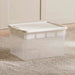 Building Blocks Storage Box With Tray Compartment 45.5X33.5X27 Cm-White Pan Home