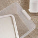 Building Blocks Storage Box With Tray Compartment 50.5X37X29.3 Cm-White Pan Home