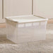 Building Blocks Storage Box With Tray Compartment 50.5X37X29.3 Cm-White Pan Home
