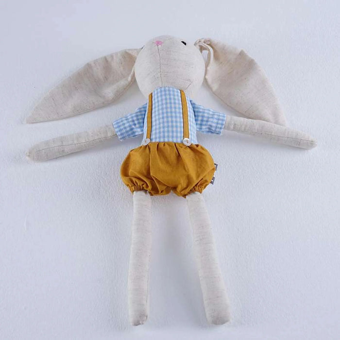 Bunny Boy Rabbit Soft Toy 37 Cm-Blue