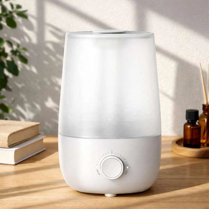 Burne 2L Frosted 2In1 Humidifier And Diffuser 15X15X23Cm - White