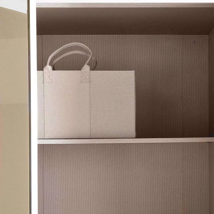 Bursa 6 Door Wardrobe - Beige