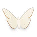 Butterfly 10 Pc Set 3D Mirror Wall Sticker - Gold Pan Home