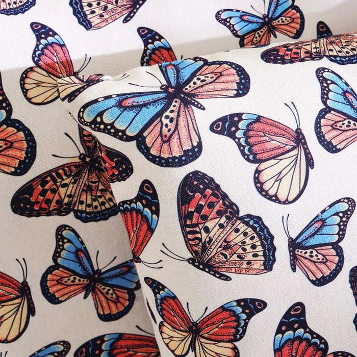 Butterfly 2Piece Cushion Cover Set 45X45Cm - Pink Pan Home