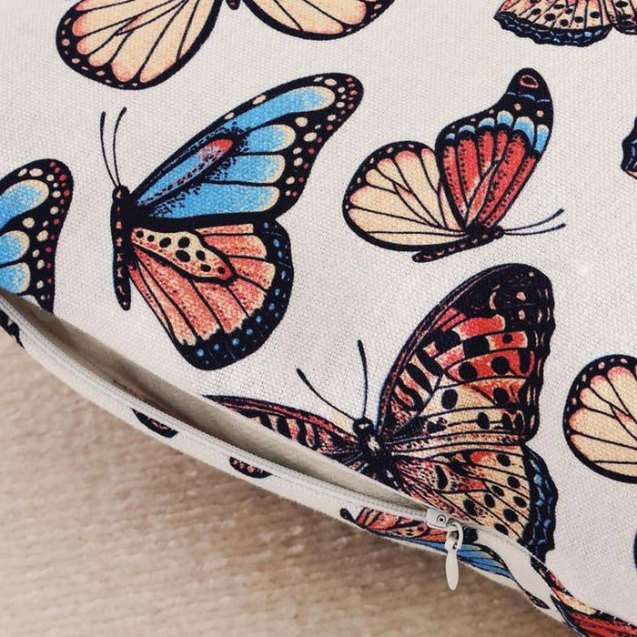 Butterfly 2Piece Cushion Cover Set 45X45Cm - Pink Pan Home