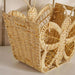 Butterfly Handmade Wired Paper Storage Basket 39X23X32.5Cm-Natural Pan Home