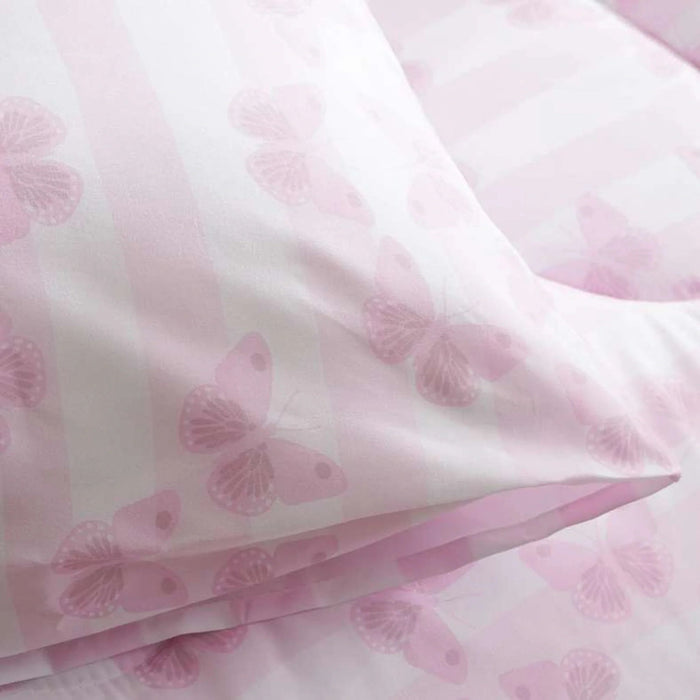Butterfly Romance 2-Piece Single Comforter Set 135X220Cm - Pan Home