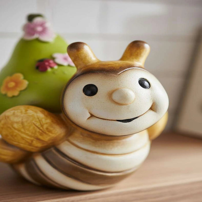 Buzz Polyresin Bee Sculpture 18.5X16X19.5Cm - Green Pan Home