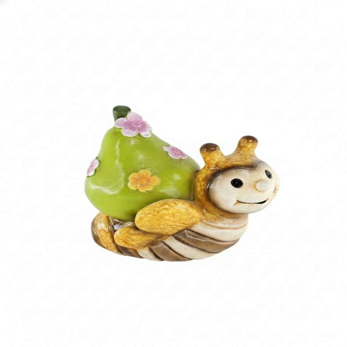 Buzz Polyresin Bee Sculpture 18.5X16X19.5Cm - Green Pan Home