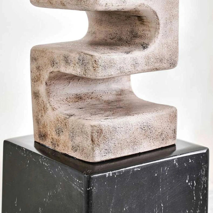 Byron Polyresin Large Decor Sculpture 20X20X84.5Cm - Brown Pan Home