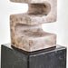 Byron Polyresin Large Decor Sculpture 20X20X84.5Cm - Brown Pan Home