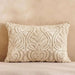 Cadence Embroidered Filled Cushion 35X50Cm - Natural Pan Home