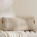 Cadence Geo Embroidered Filled Cushion 45X75Cm - Natural Pan Home