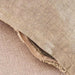 Cadence Leaf Embroidered Filled Cushion 50X50Cm - Natural Pan Home