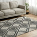 Cadlyn Woven Wool Dhurrie 120X180Cm - Black Pan Home