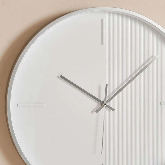 Caelan Wall Clock Dia 40.6Cm - Silver Pan Home