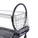 Caisson 2-Tier Dish Rack Black Pan Home