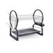 Caisson 2-Tier Dish Rack Black Pan Home