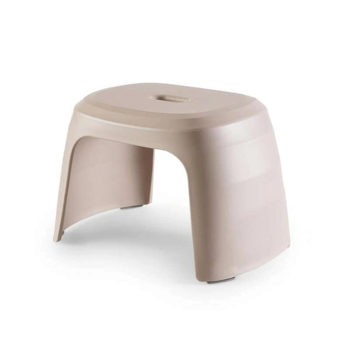 Cale Plastic Stool- Grey Pan Home