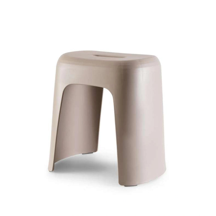 Cale Plastic Stool 36X26.5X35cm - Grey