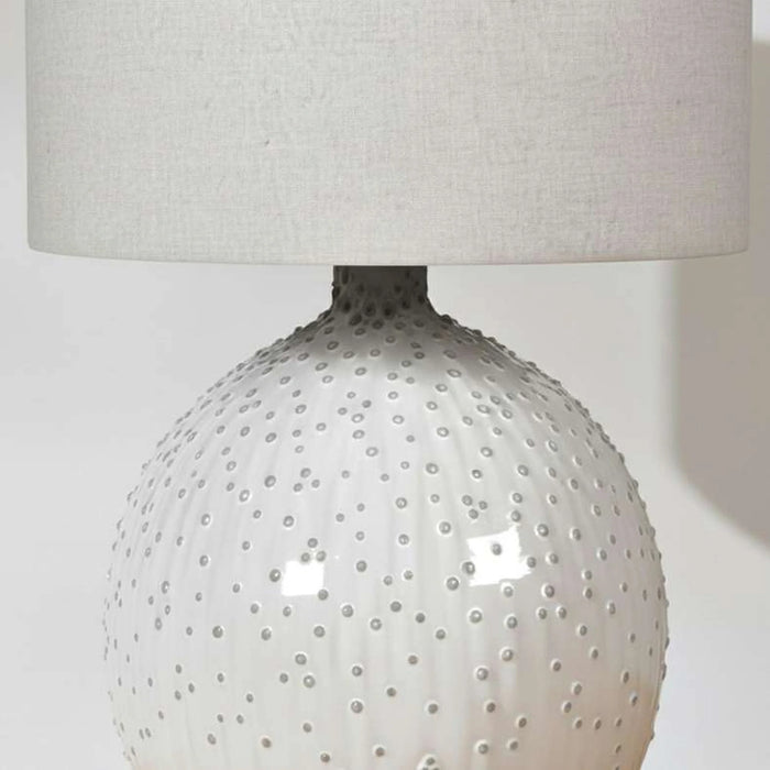 Callen E27 Ceramic Table Lamp 45X65Cm - White