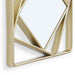 Callisto Set Of 3 Decorative Square Plastic Mirror 25Cm - Champagne Gold Pan Home