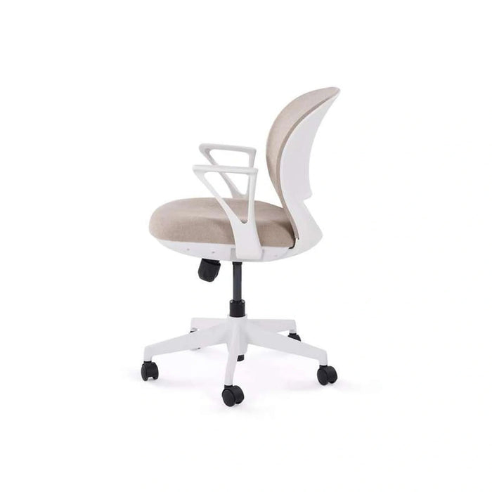 Calloway Office Low Back Chair Mesh Fabric - Beige Pan Home