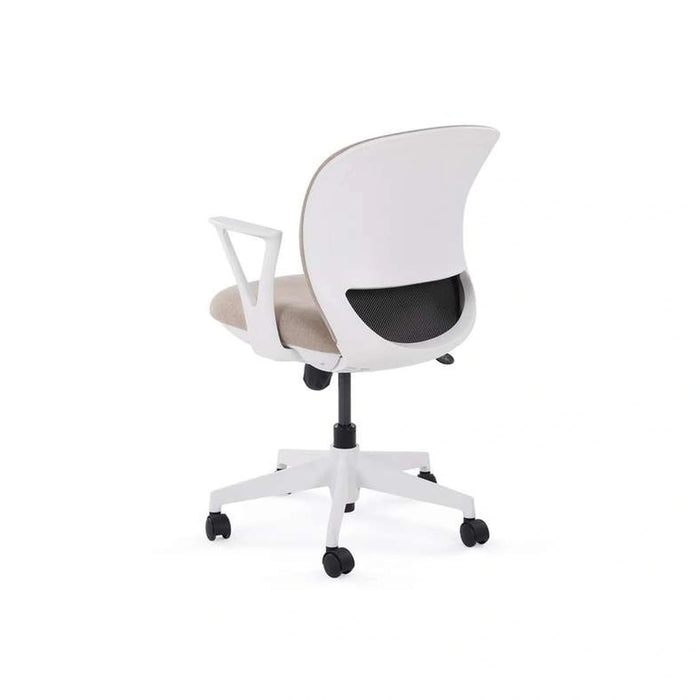 Calloway Office Low Back Chair Mesh Fabric - Beige Pan Home