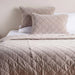 Cameron Cotton Velvet 3-Piece Bedspread Set  220X230Cm - Brown Pan Home