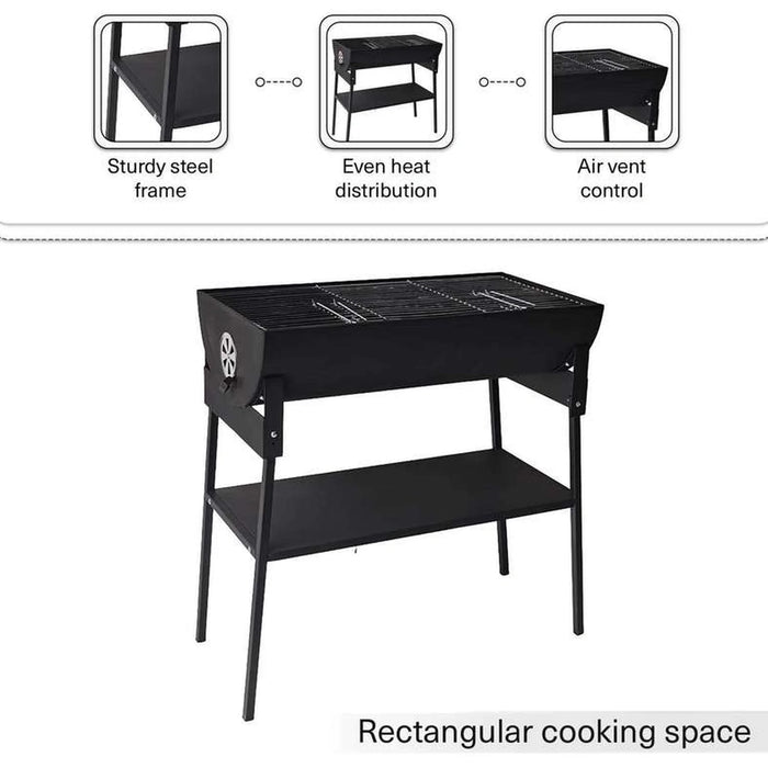 Campingaz Charcoal Bbq Set - Black