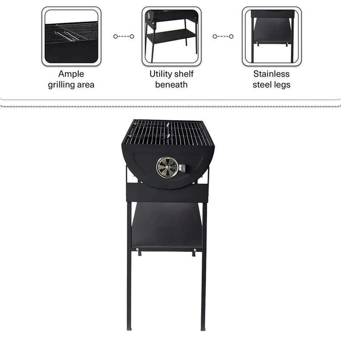 Campingaz Charcoal Bbq Set - Black